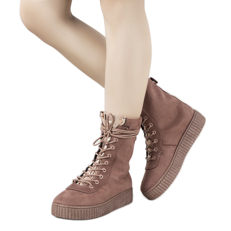 Adidași roz de iarnă Soliz