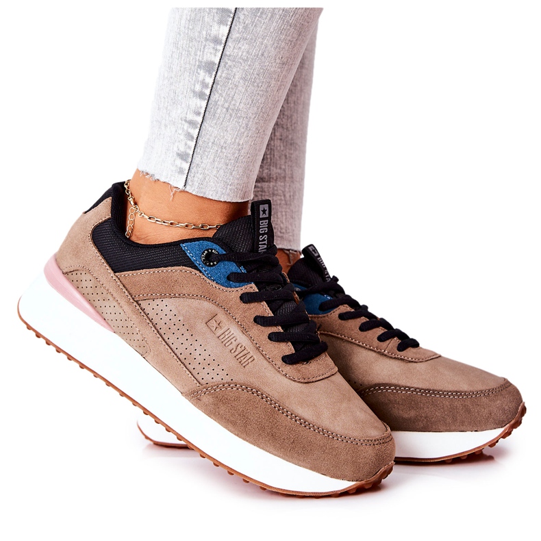 Încălțăminte sport Foam de memorie Big Star II274407 Maro-Negru Încălțăminte sport Foam de memorie Big Star II274407 Maro-Negru