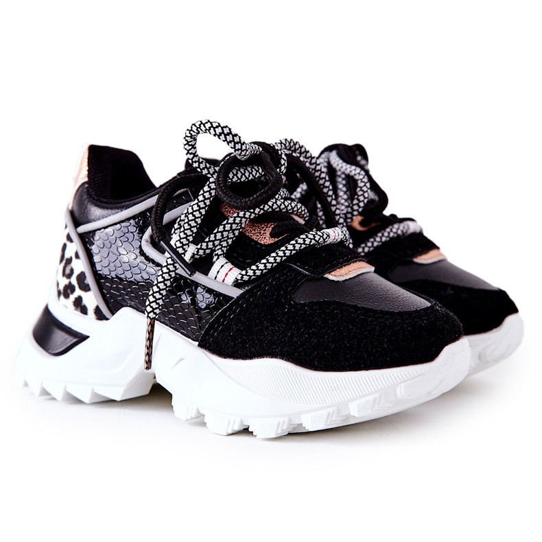 FR1 Încălțăminte sport pentru copii Adidași Negru Rommie multicolor