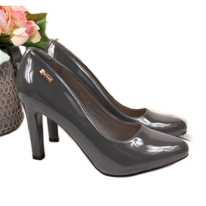 Pompele lăcuite pe stâlp Sergio Leone W SK3P gri