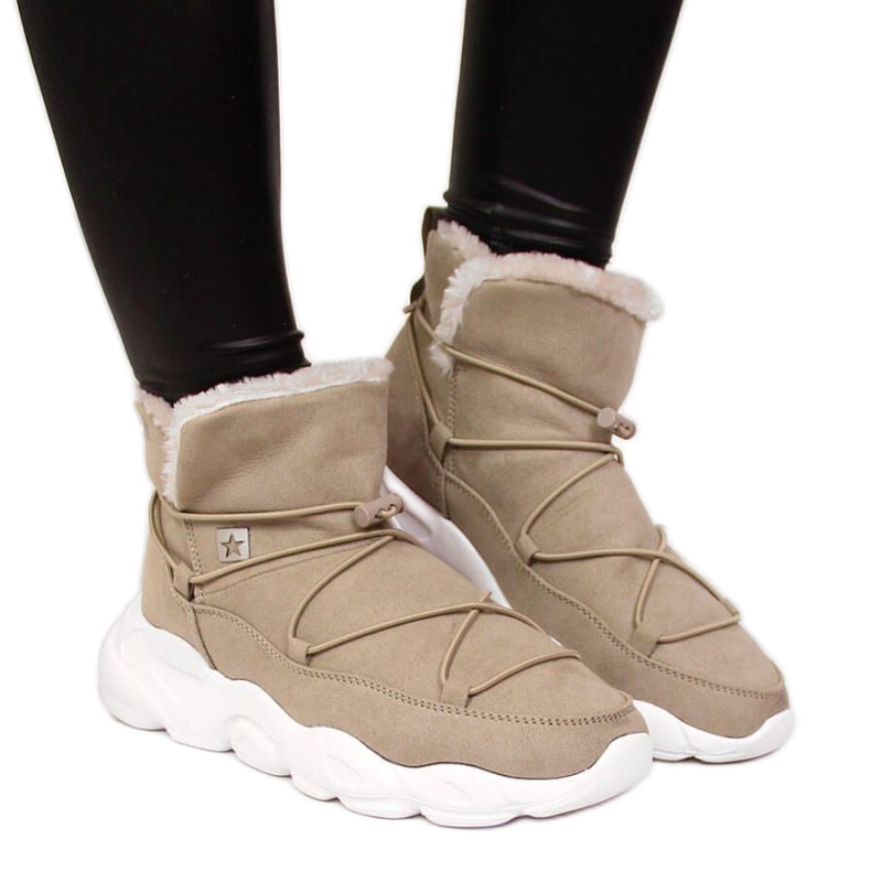 Ghete de zăpadă Big Star W II274263 bej Ghete de zăpadă Big Star W II274263 bej