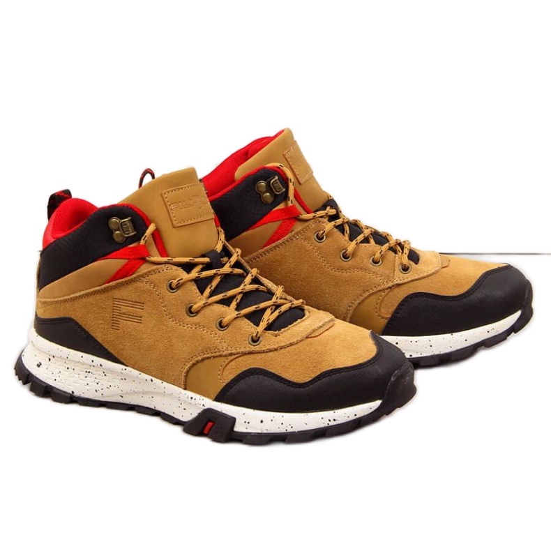 Cizme de drumeție din piele Filippo M PAW294B cămilă maro