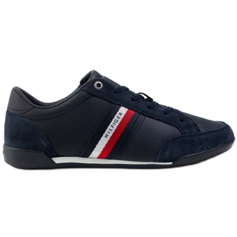 Încălțăminte Tommy Hilfiger Corporate Material Mix Piele M FM0FM03741 DW5 albastru marin