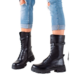 Cizme clasice Sergio Leone negru