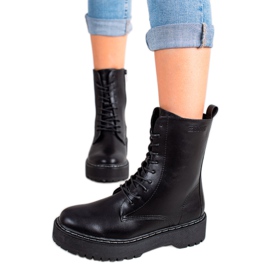 Cizme de damă Big Star II274109 negru Cizme de damă Big Star II274109 negru
