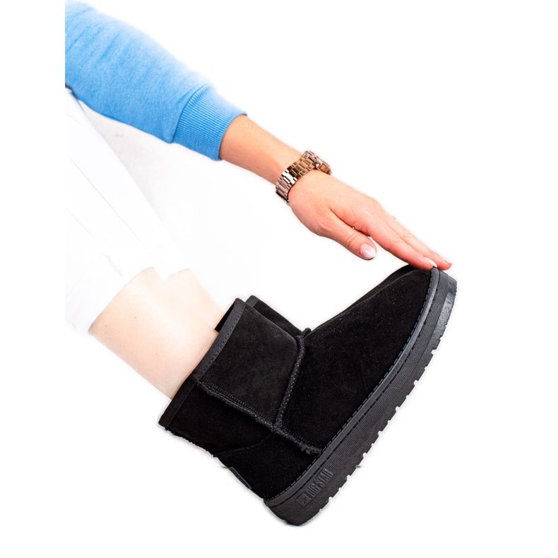 Cizme de zăpadă pentru femei Big Star II274440 negru