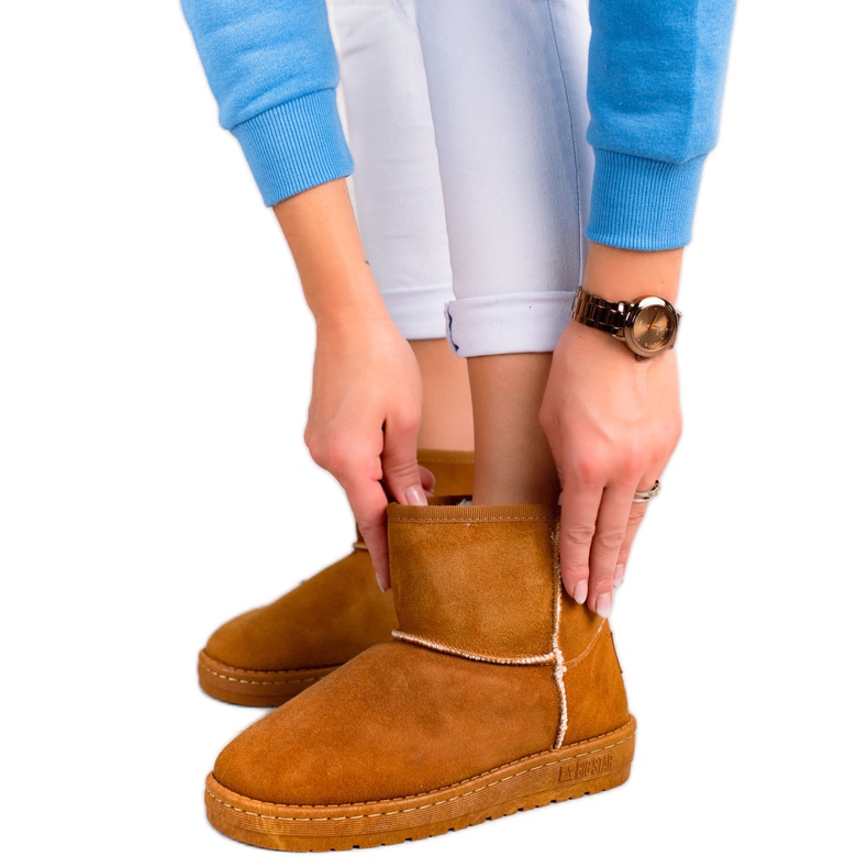 Cizme de zăpadă pentru femei Big Star II274441 maro Cizme de zăpadă pentru femei Big Star II274441 maro