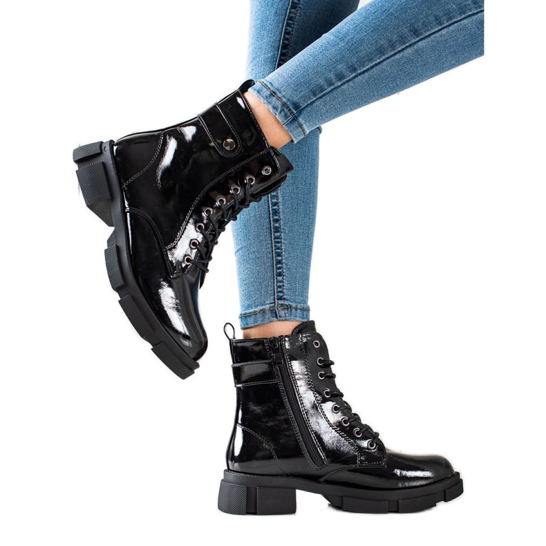 Goodin Muncitori clasici lăcuți negru