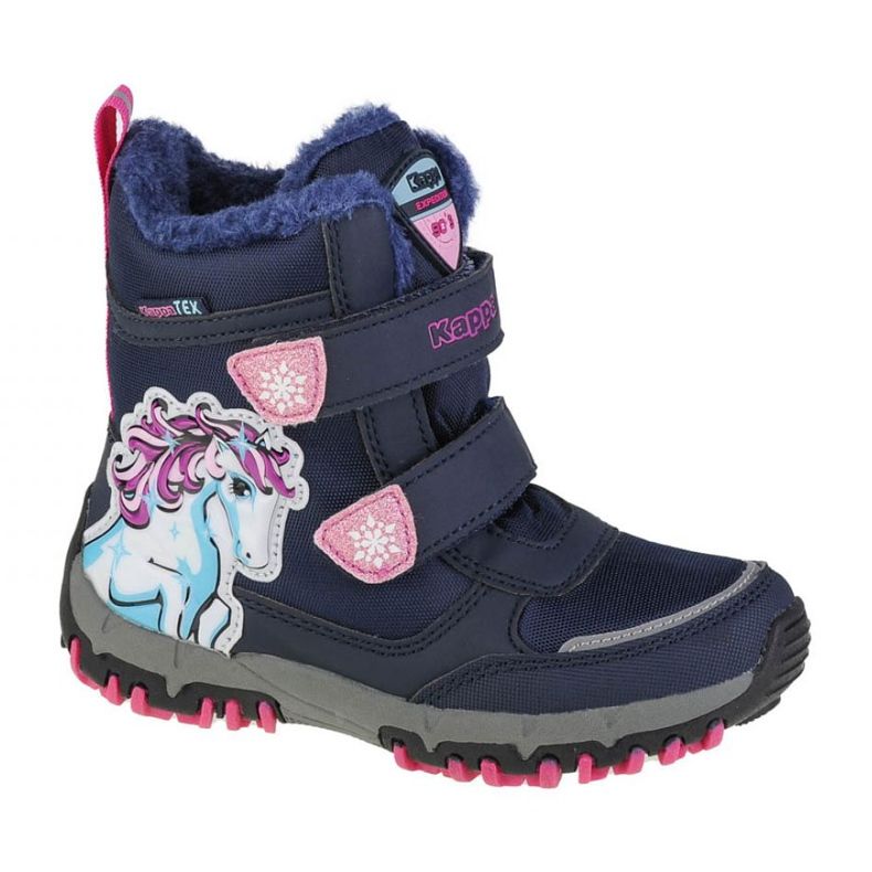 Pantofi Kappa Flake Tex K Jr 260917K-6722 albastru marin Pantofi Kappa Flake Tex K Jr 260917K-6722 albastru marin