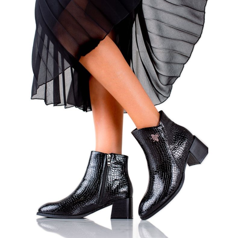 Filippo Cizme elegante cu izolație negru