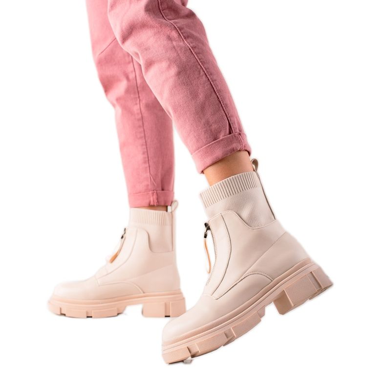 Bestelle Muncitori cu fermoar bej