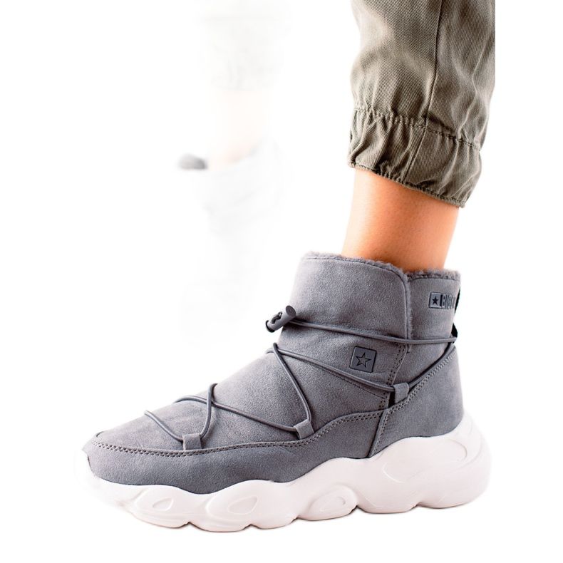 Cizme de zapada dama Big Star II274264 gri Cizme de zapada dama Big Star II274264 gri