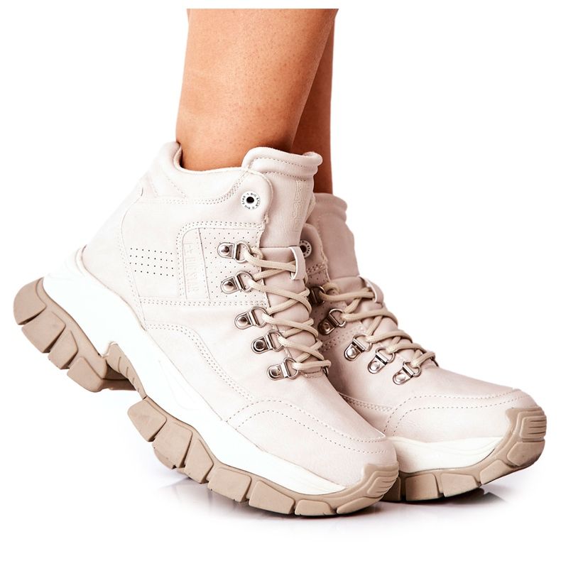 Pantofi de trekking Big Star II274331 Bej maro