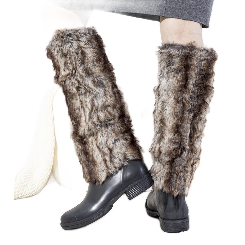 Cizme negre de ploaie cu blana Melgar negru