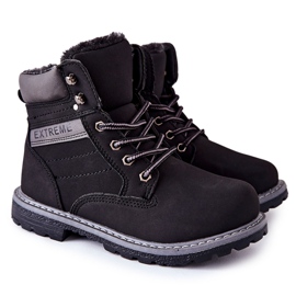 PA1 Morminte pentru copii Black Warmed Trappers negru