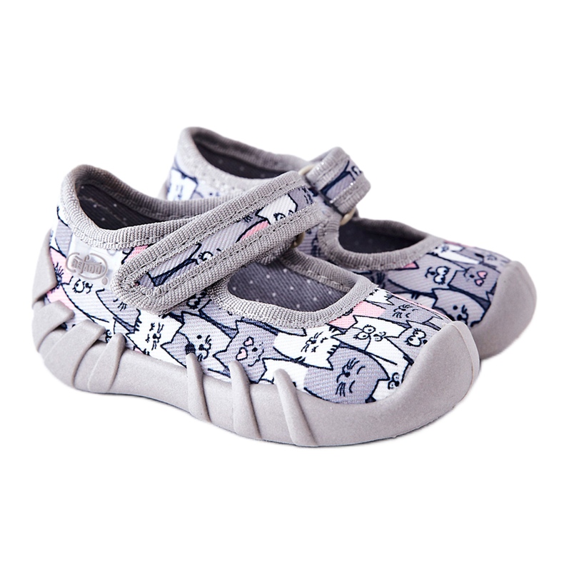 BEFADO S.A. Papuci Inblu Ballerina Cats 109P241 Gri