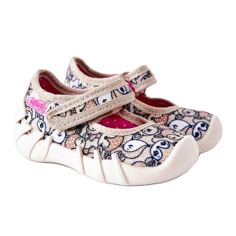 BEFADO S.A. Papuci Inblu Căprior 109P240 Bej maro