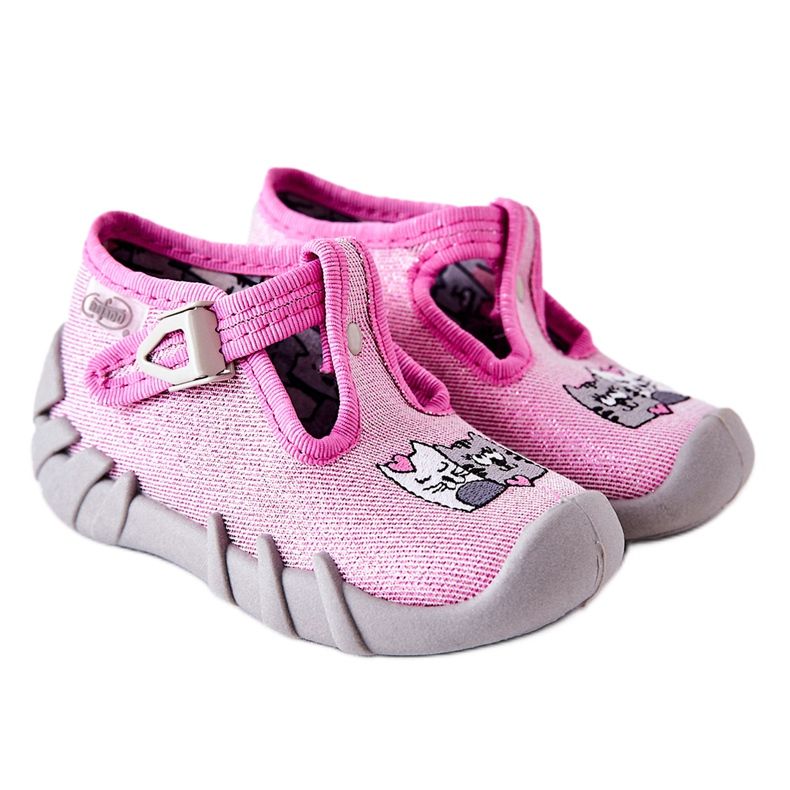 BEFADO S.A. Papuci Inblu Pisici 110P436 Roz