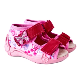 BEFADO S.A. Sandale Inblu Cu Velcro 342P021 Roz BEFADO S.A. Sandale Inblu Cu Velcro 342P021 Roz
