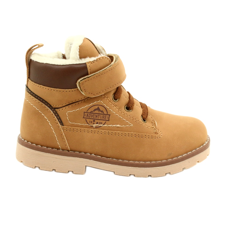 Muncitori izolati cu blana American Club GC29 / 21 Camel bej maro galben