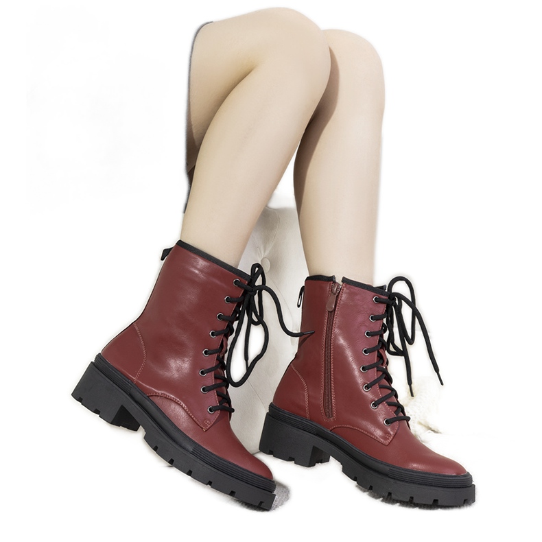 Cizme izolate pe talpă groasă Dena maro