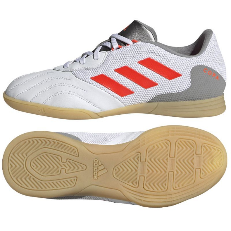 Adidas Copa Sense.3 In Sala Jr FY6158 ghete de fotbal multicolor alb