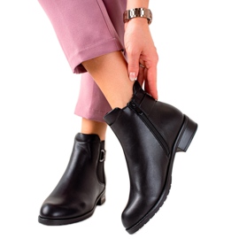 Super Me Cizme negre negru