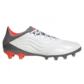 Ghete de fotbal Adidas Copa Sense.1 Ag M FY6207 gri, alb alb Ghete de fotbal Adidas Copa Sense.1 Ag M FY6207 gri, alb alb