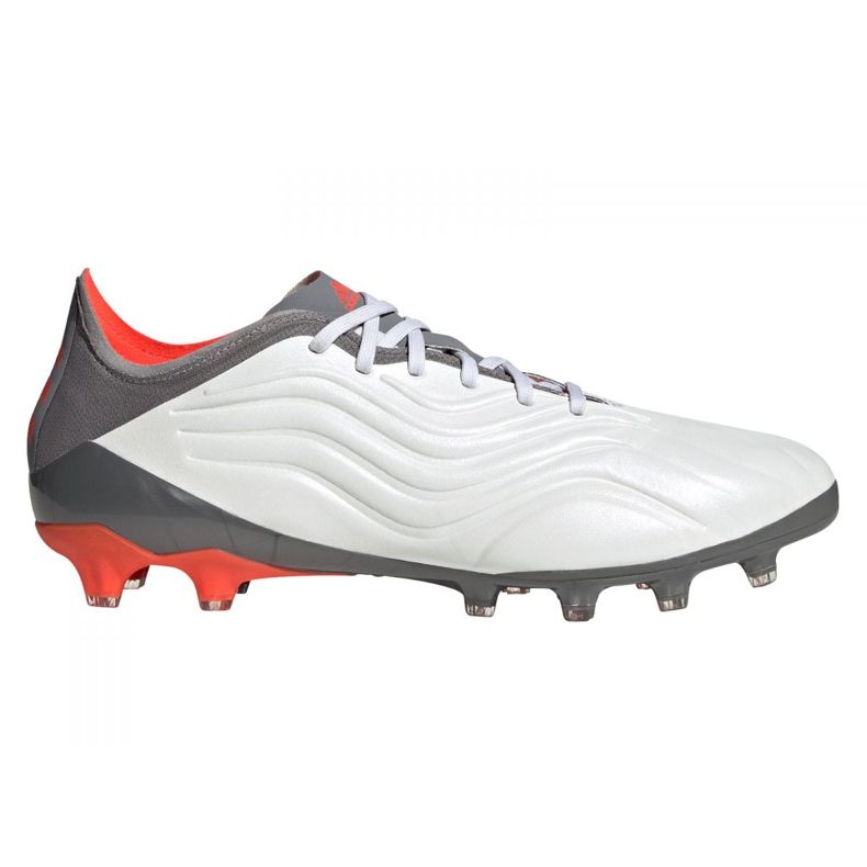Ghete de fotbal Adidas Copa Sense.1 Ag M FY6207 gri, alb alb