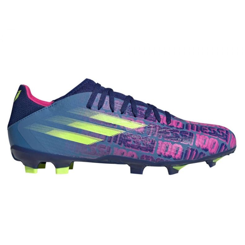 Ghete de fotbal Adidas X Speedflow Messi.3 Fg M FY6888 bleumarin, violet, albastru, multicolor albastru