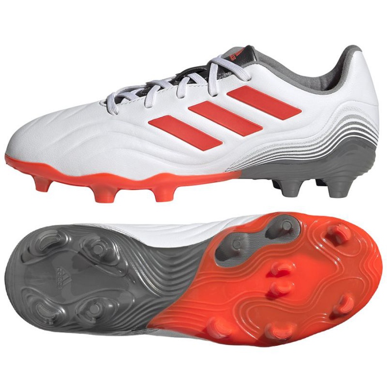 Ghete de fotbal Adidas Copa Sense.3 Fg Jr FY6154 multicolor alb