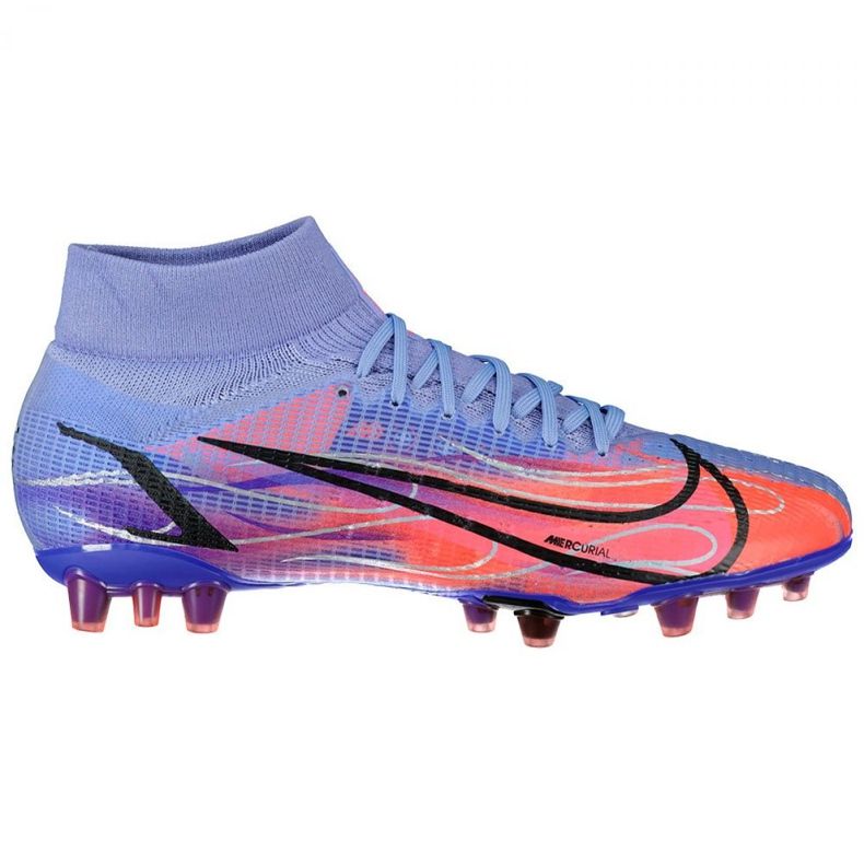 Pantofi de fotbal Nike Mercurial Superfly 8 Pro Km Fg M DJ3977 506 multicolor violet