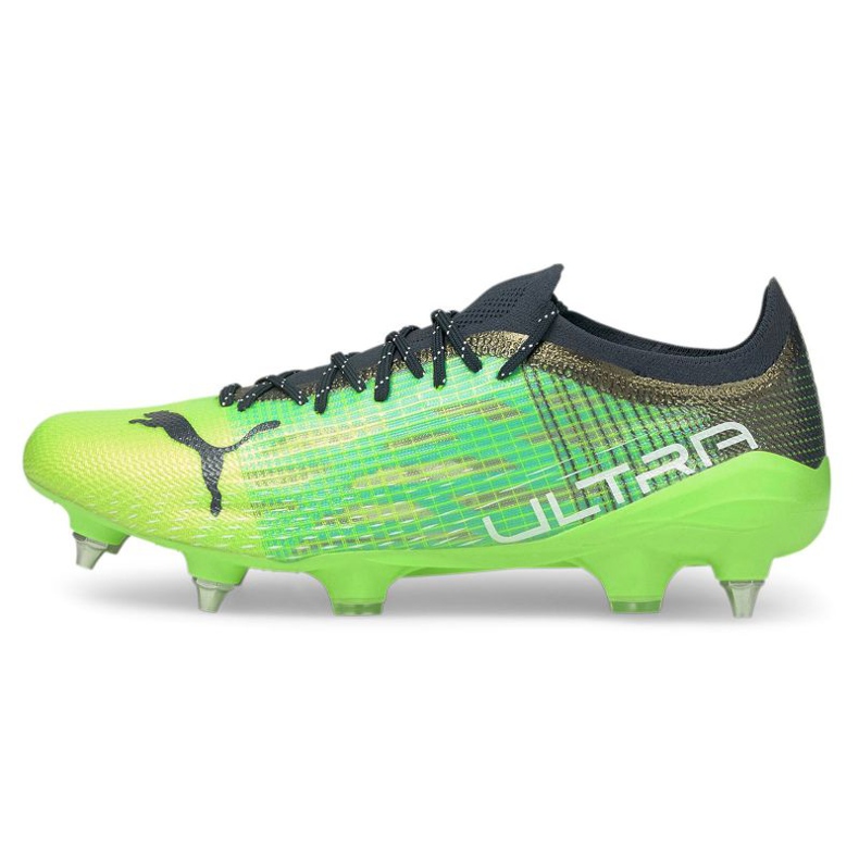 Ghete de fotbal Puma Ultra 1.3 Mx Sg M 106513-03 aur, verde verde