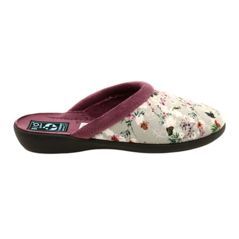 Papuci Cherry Blossom Adanex 26764 Aloe Vera violet gri Papuci Cherry Blossom Adanex 26764 Aloe Vera violet gri