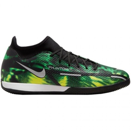 Pantofi de fotbal Nike Phantom GT2 Academy Df Sw Ic M DM0720 003 verde, multicolor verde