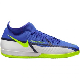 Pantofi de fotbal Nike Phantom GT2 Academy Df Ic M DC0800 570 argintiu, albastru albastru