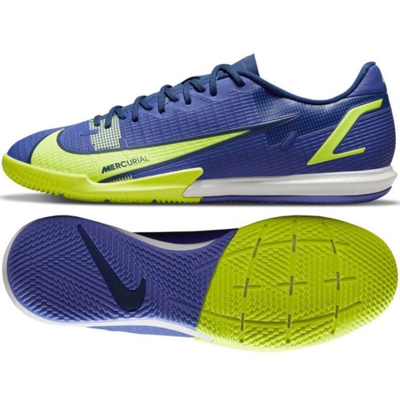 Pantofi de fotbal Nike Mercurial Vapor 14 Academy Ic M CV0973 474 albastru albastru