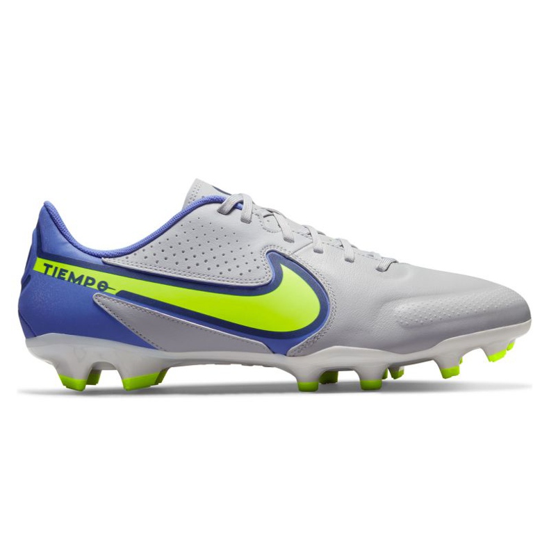Pantofi de fotbal Nike Tiempo Legend 9 Academy Mg M DA1174-075 gri, albastru gri