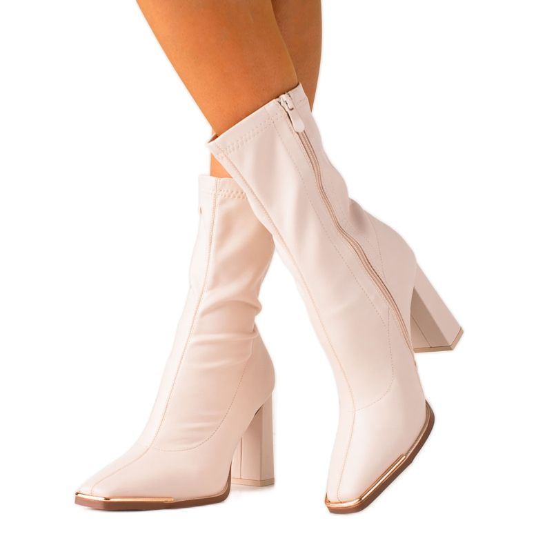 Seastar Cizme înalte sexy bej Seastar Cizme înalte sexy bej