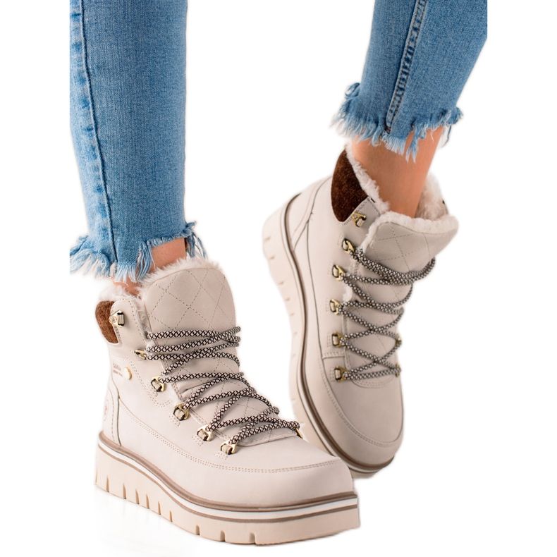 Goodin Trappers casual confortabili bej