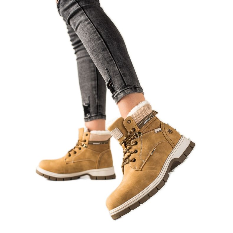 Goodin Trappers sportivi confortabili maro Goodin Trappers sportivi confortabili maro