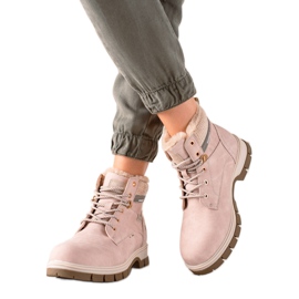 Goodin Trappers sportivi confortabili roz Goodin Trappers sportivi confortabili roz