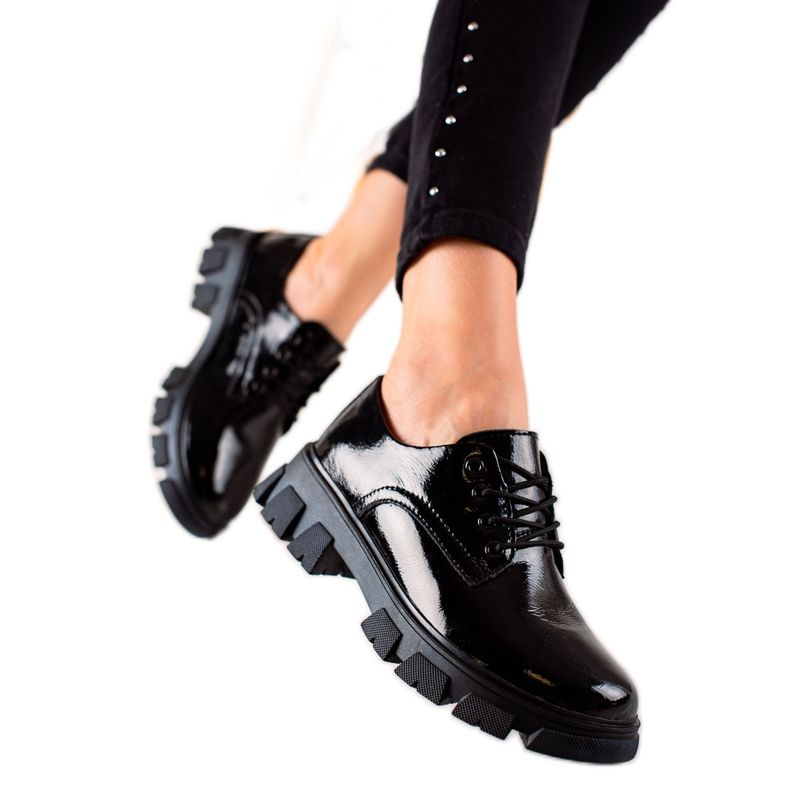 Filippo Încălțăminte din piele neagră negru