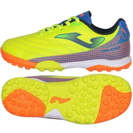 Ghete de fotbal Joma Toledo 2109 Tf Jr TOJW2109TF galben galbeni