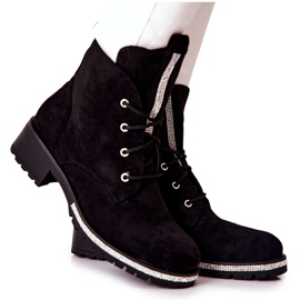 Cizme calde din piele intoarsa neagra Grecia negru Cizme calde din piele intoarsa neagra Grecia negru