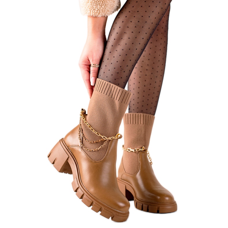 Seastar Muncitori stilați cu șosete maro Seastar Muncitori stilați cu șosete maro