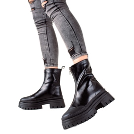 Seastar Muncitori Clasici Cu Fermoar negru