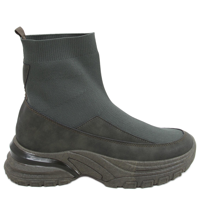 Pantofi sport cu șosete Goko Green kaki verde Pantofi sport cu șosete Goko Green kaki verde