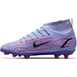 Pantofi de fotbal Nike Mercurial Superfly 8 Club Km Mg Jr DB0925 506 roz, violet violet