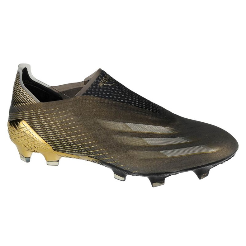 Ghete de fotbal Adidas X Ghosted + Fg M FX9098 galben de aur